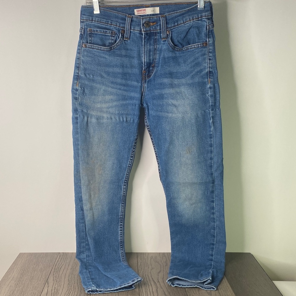 Levi’s Skinny Jeans for Women in Faded Blue Wash Size 28x30 - Stained - 1347